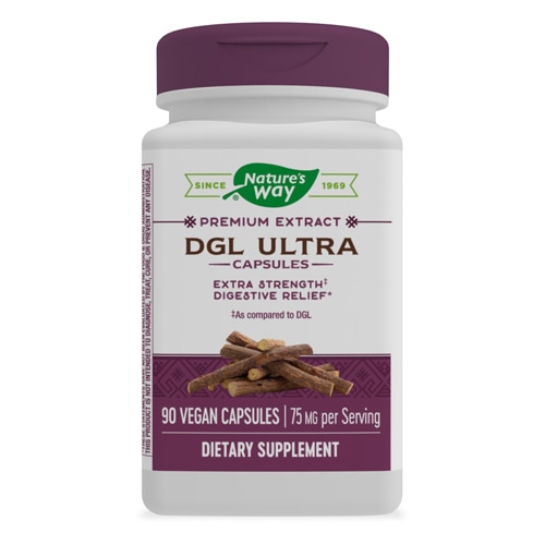 Nature's Way Premium Extract Extra Strength DGL Ultra - Digestive Health