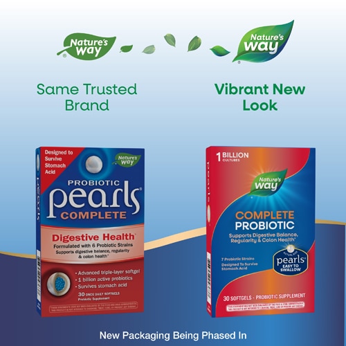 Nature's Way Probiotic Pearls Complete - Digestive Health