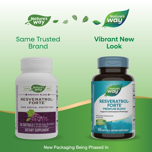 Nature's Way Resveratrol-Forte Premium Blend