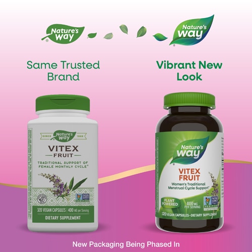 Nature's Way Vitex - Traditional Menstrual Cycle Support