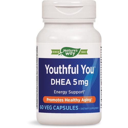 Nature's Way Youthful You - DHEA - Energy Support - Healthy Aging