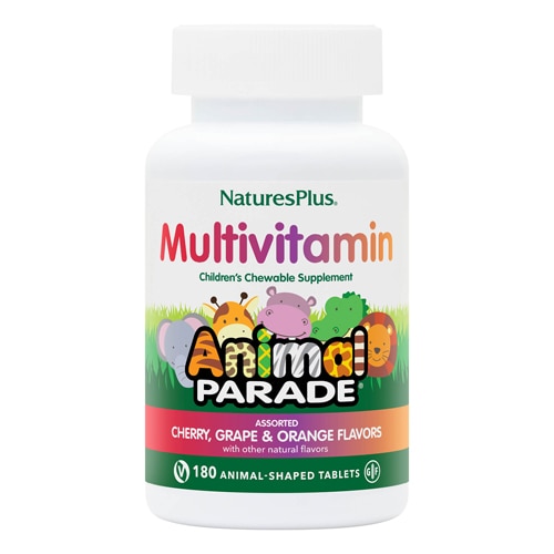 NaturesPlus Animal Parade Children's Chewable Multi-Vitamin and Mineral Assorted