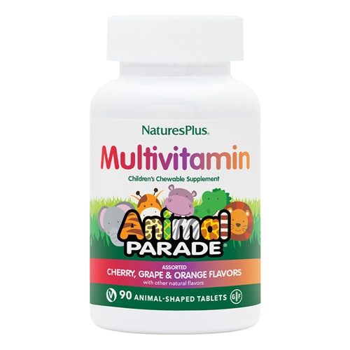 NaturesPlus Animal Parade Children's Chewable Multivitamin Assorted Assorted