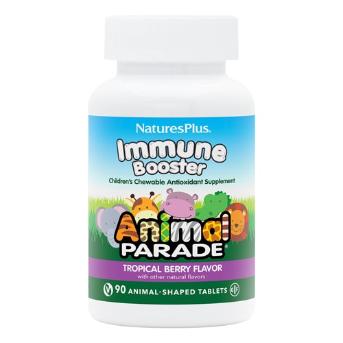 NaturesPlus Animal Parade Children's Immune Booster Tropical Berry