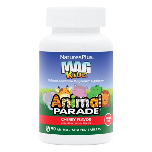 NaturesPlus Animal Parade® MagKidz™ Children's Magnesium Natural Cherry