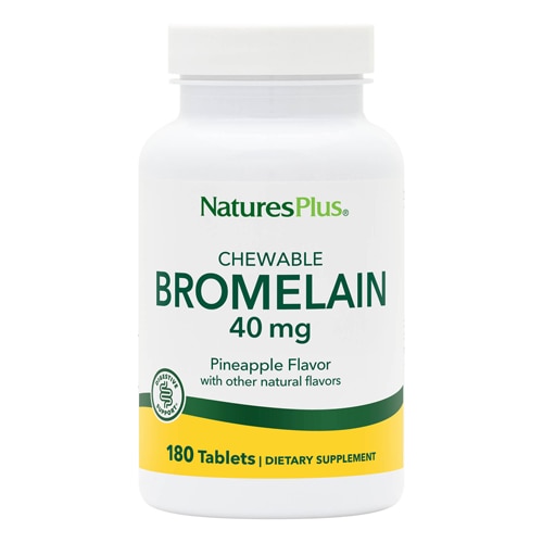 NaturesPlus Chewable Bromelain