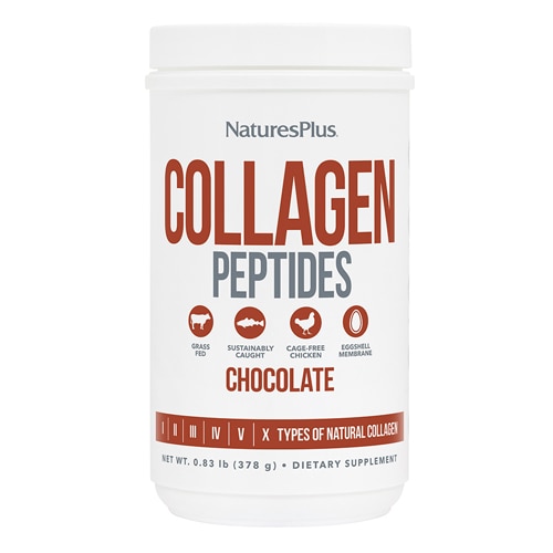 NaturesPlus Collagen Peptides Powder Chocolate