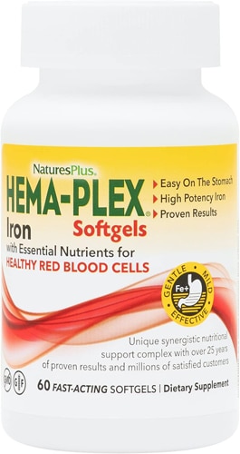 NaturesPlus Hema-Plex Iron Softgels