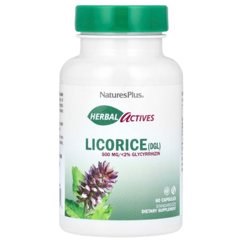 NaturesPlus Herbal Actives Licorice DGL