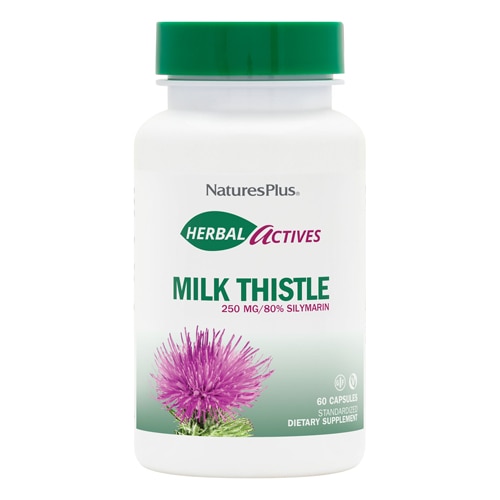 NaturesPlus Herbal Actives Milk Thistle