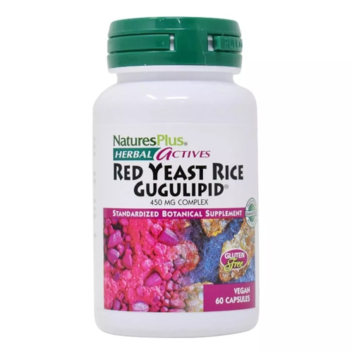 NaturesPlus Herbal Actives Red Yeast Rice Gugulipid®