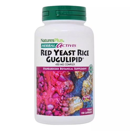 NaturesPlus Herbal Actives Red Yeast Rice Gugulipid®