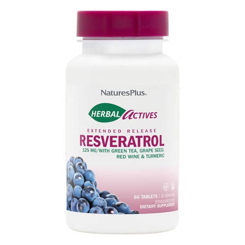 NaturesPlus Herbal Actives Resveratrol