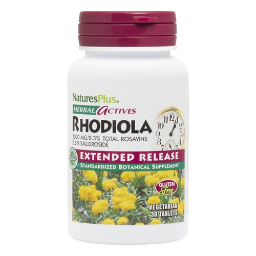 NaturesPlus Herbal Actives Rhodiola