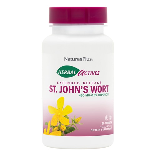 NaturesPlus Herbal Actives St John's Wort