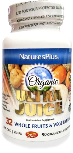 NaturesPlus Organic Ultra Juice® Multinutrient Supplement