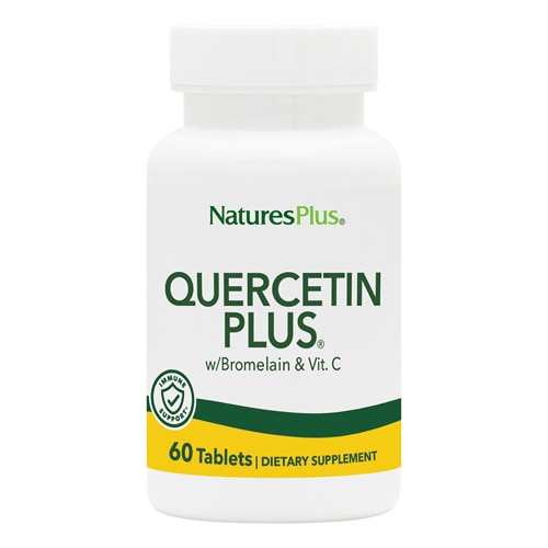 NaturesPlus Quercetin Plus with Bromelain and Vitamin C