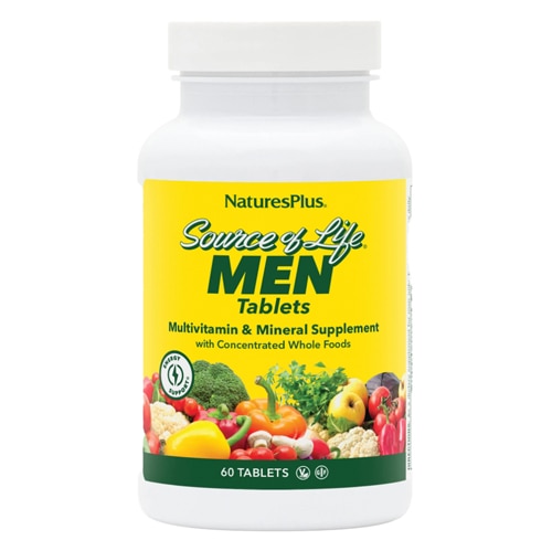 NaturesPlus Source of Life Men Multi-Vitamin and Mineral