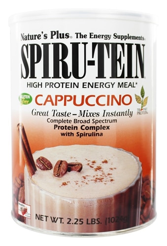 NaturesPlus Spiru-Tein High Protein Energy Meal Cappuccino