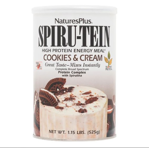 NaturesPlus Spiru-Tein High Protein Energy Meal Cookies & Cream