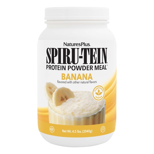 NaturesPlus Spiru-Tein Protein Powder Meal Banana