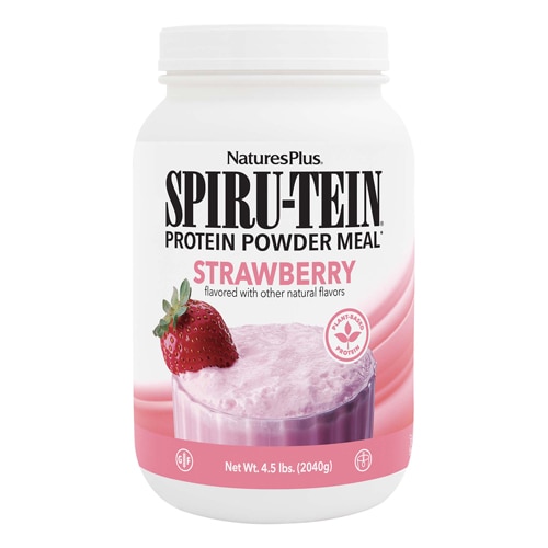 NaturesPlus Spiru-Tein Protein Powder Meal Strawberry