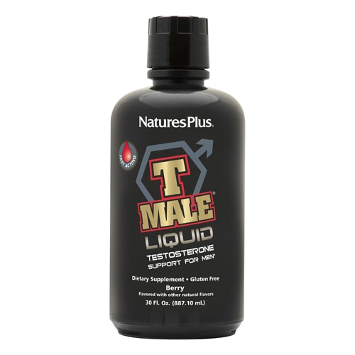 NaturesPlus T Male Liquid Mixed Berry