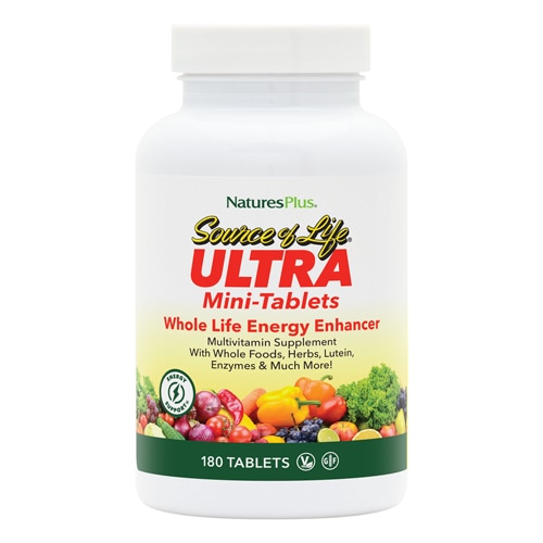 NaturesPlus Ultra Source of Life Whole Life Energy Enhancer with Lutein