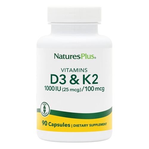 NaturesPlus Vitamins D3 & K2