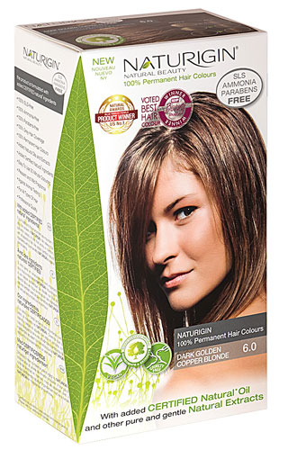 Naturigin Permament Hair Color Dark Golden Copper Blonde 6.0