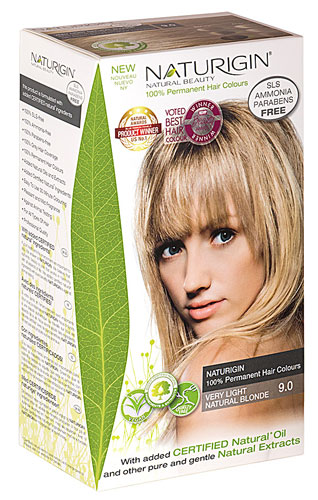 Naturigin Permament Hair Color Very Light Natural Blonde 9.0