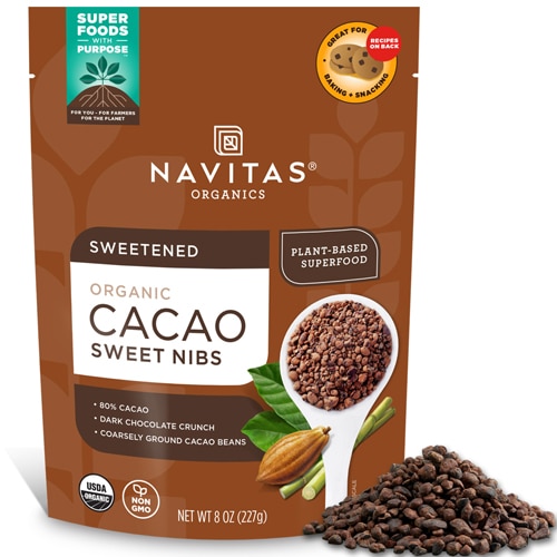 Navitas Organics Cacao Sweet Nibs