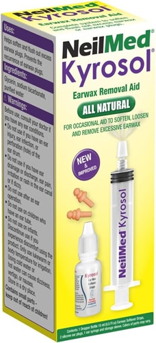 NeilMed Kyrosol Natural Earwax Removal Kit