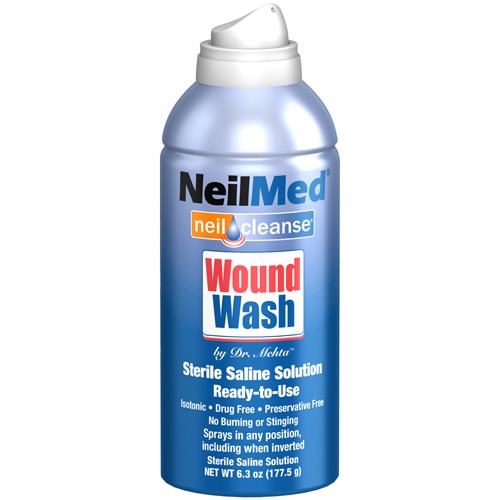 NeilMed NeilCleanse Wound Wash Sterile Saline Spray