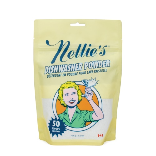 Nellie's Dishwasher Powder Detergent Unscented
