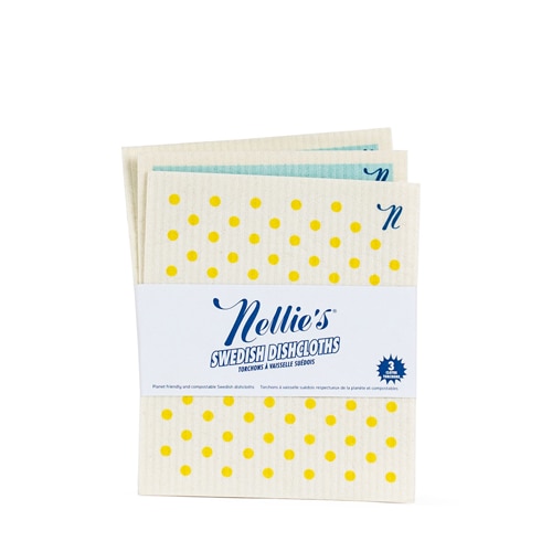 Nellie's Swedish Compostable Dishcloths