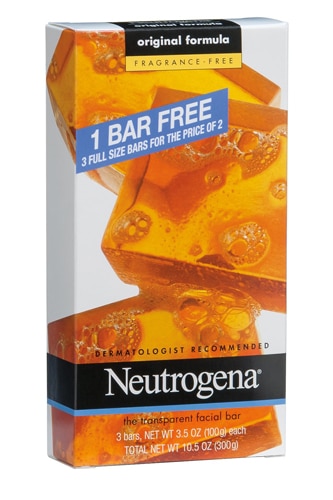 Neutrogena Soap Original Unscented Tri-Pack