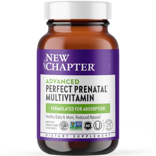 New Chapter Advanced Perfect Prenatal Multivitamin