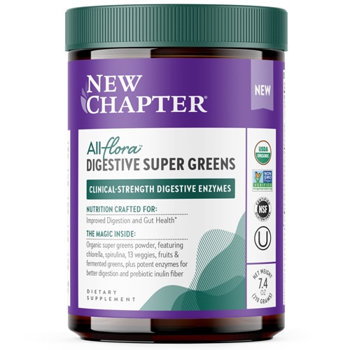 New Chapter All Flora Digestive Super Greens