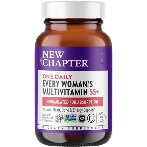 New Chapter Every Woman's One Daily 55+ - Women's Multivitamin 50 plus