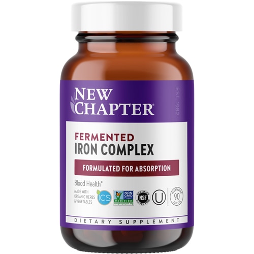 New Chapter Fermented Iron Complex