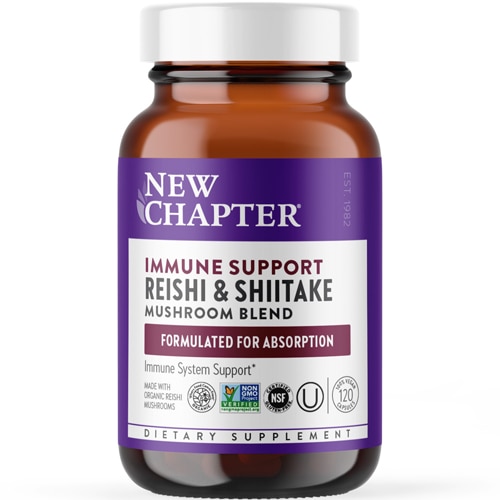 New Chapter Immune Support Reishi & Shiitake Mushroom Blend