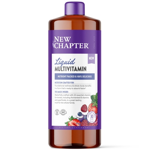 New Chapter Liquid Multivitamin Mixed Berry