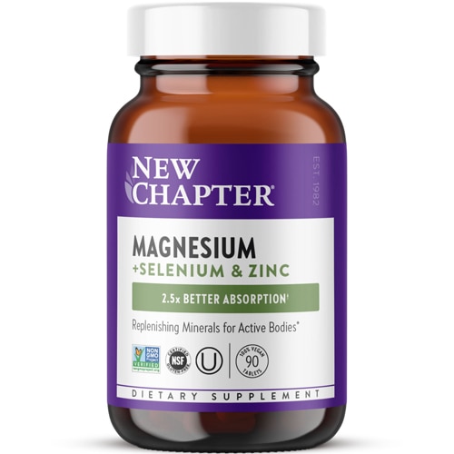 New Chapter Magnesium + Selenium & Zinc