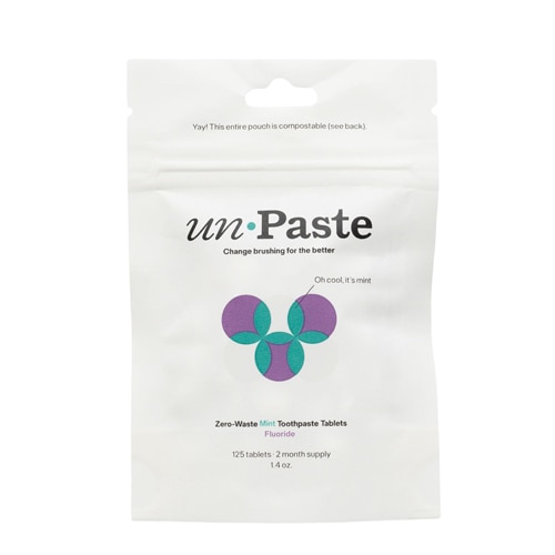 Unpaste Fluoride Toothpaste Tabs Mint