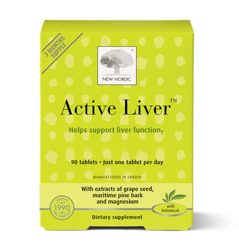 New Nordic Active Liver - Helps Support Liver Function