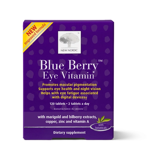 New Nordic Blue Berry Eye Vitamin