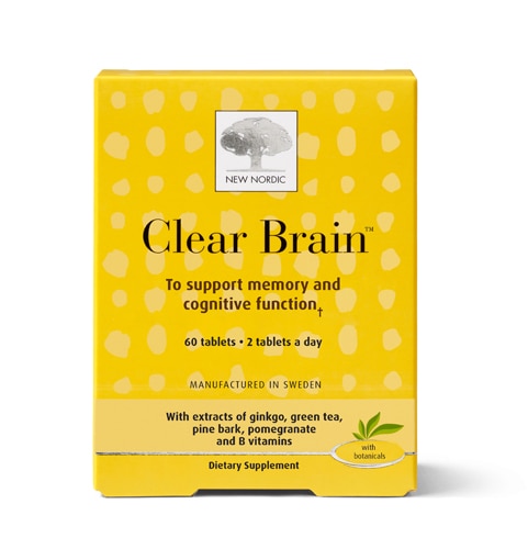 New Nordic Clear Brain - Supports Cognitive Health and Memory