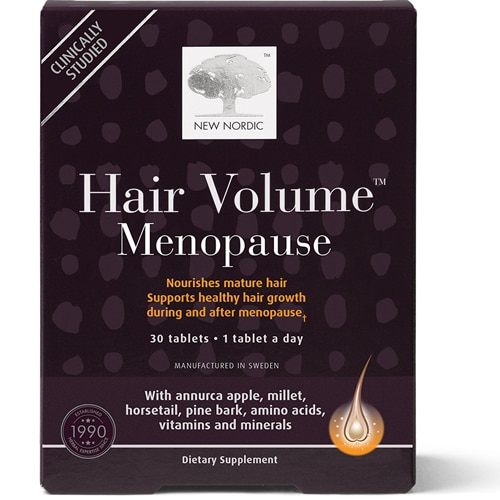 New Nordic Hair Volume Menopause - Supports Healthy Hair Growth During & After Menopause
