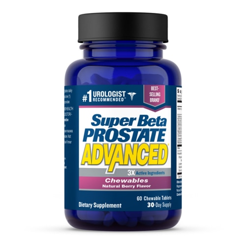 New Vitality Super Beta Prostate Advanced® Chewables Natural Berry